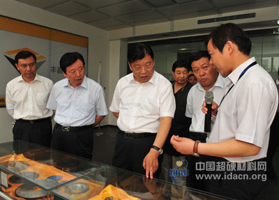 河南省副省長張廣智蒞臨柘城惠豐參觀指導工作