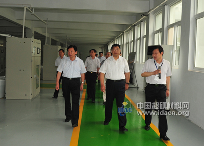 河南省副省長張廣智蒞臨柘城惠豐參觀指導工作