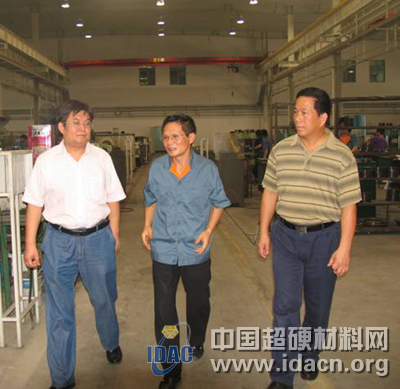 中國機(jī)床工具工業(yè)協(xié)會(huì)毛予鋒副秘書長一行到超硬材料分會(huì)調(diào)研考察