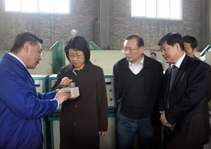 三門峽市長趙海燕一行蒞臨金渠集團調(diào)研
