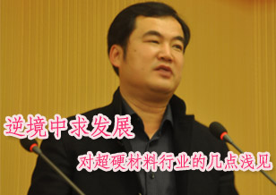 逆境中求發(fā)展——對超硬材料行業(yè)的幾點淺見