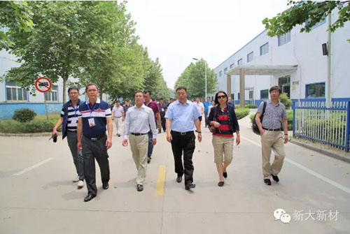 “愛(ài)延續(xù)_中原行”和君總裁班至新大新材參觀交流