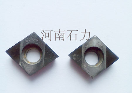 供應(yīng)河南石力加工鑄鐵的金剛石刀具焊接PCD鏜刀片