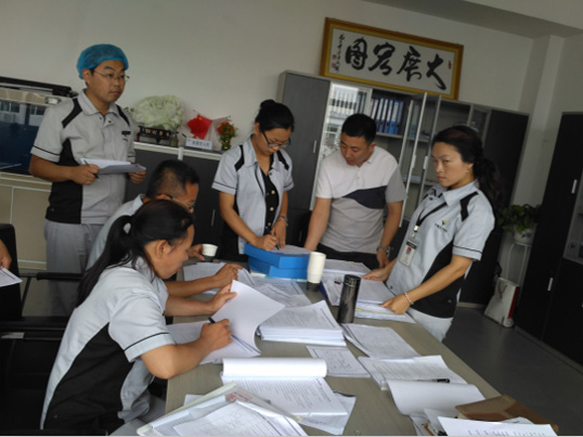 惠豐積極開展ISO 9001:2008質(zhì)量管理體系內(nèi)部審核工作