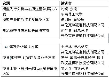 智造未來 華南模具產(chǎn)業(yè)創(chuàng)新峰會9月20日隆重舉行