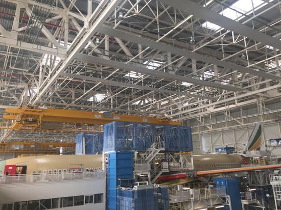大飛機(jī)是怎樣煉成的？探秘空客A350飛機(jī)工廠(多圖)