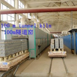 江蘇前錦隧道窯100米 新型陶瓷隧道窯 