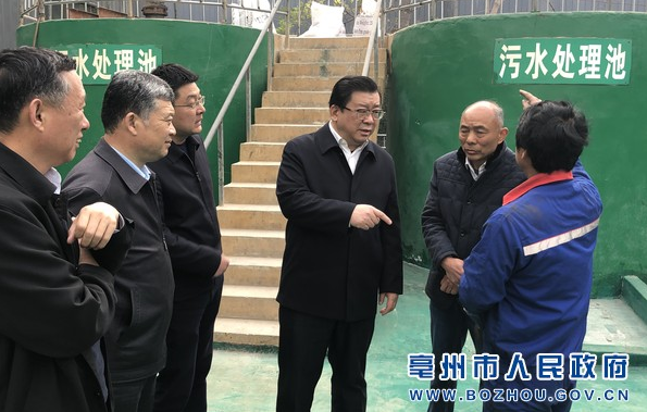 亳州市長(zhǎng)調(diào)研多家金剛石企業(yè)環(huán)保整改情況