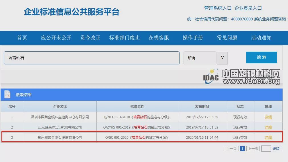 重磅！鄭州華晶《培育鉆石的鑒定與分級》企業(yè)標(biāo)準(zhǔn)正式發(fā)布實施