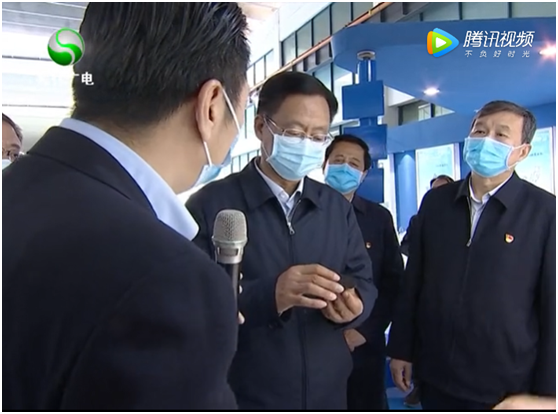 河南省政協(xié)主席劉偉到富耐克調(diào)研