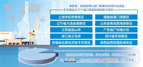 我國設10個進口貿(mào)易促進創(chuàng)新示范區(qū)，都在哪？