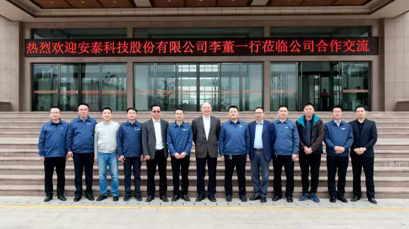 安泰科技董事長李軍風(fēng)帶隊(duì)走訪和考察超硬材料行業(yè)