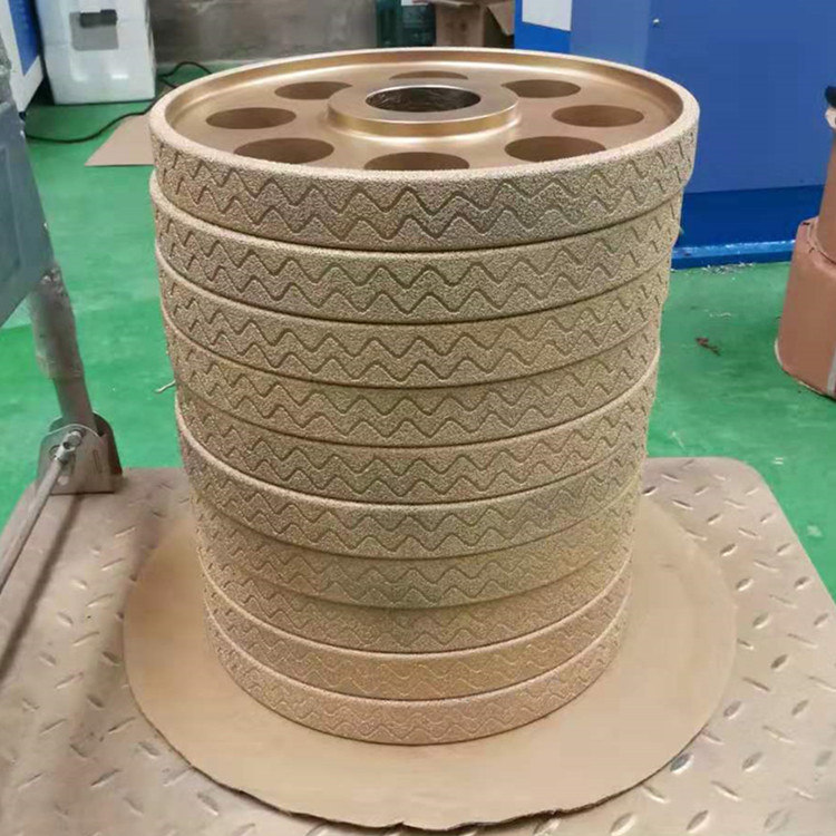 釬焊砂輪生產(chǎn)廠家 鋒利 耐用 無粉塵 磨削灰鐵，鑄鐵，珠寶，玉器 不銹鋼，銅輥 非標(biāo)定制