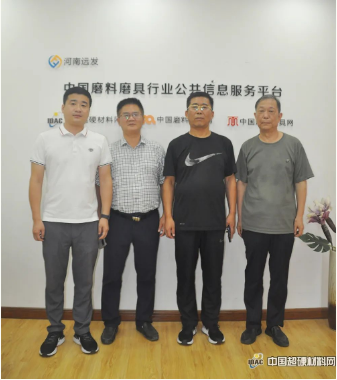 湖南富櫳新材董事長鄭日升到訪中國超硬材料網(wǎng)