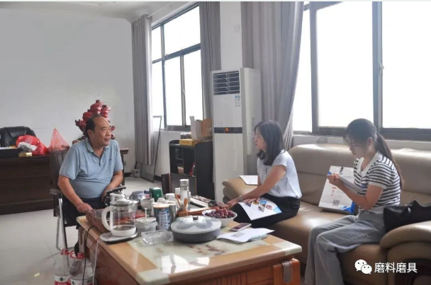 中國磨料磨具網(wǎng)走訪宇海剛玉 助力開新篇謀新局