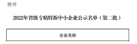 遠東砂輪入選江蘇省2022年專精特新中小企業(yè)名單