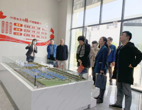 鄭州大學(xué)吳養(yǎng)潔院士團(tuán)隊一行到華晶公司考察調(diào)研