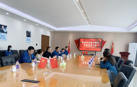 鄭州大學(xué)吳養(yǎng)潔院士團(tuán)隊一行到華晶公司考察調(diào)研