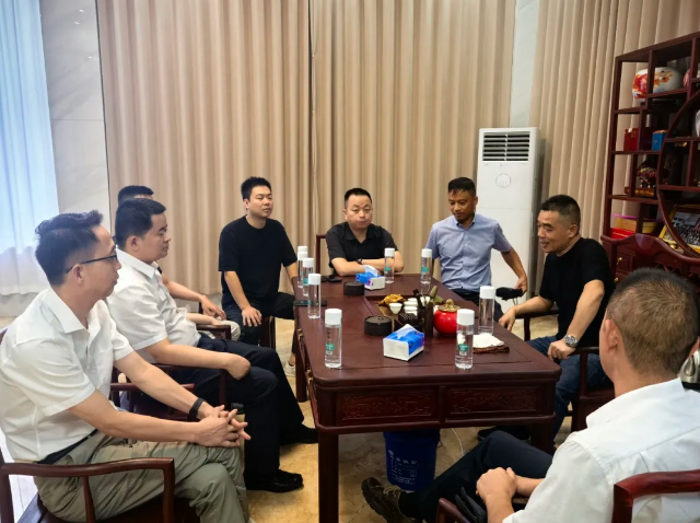 王開偉帶隊前往鄂州考察交流，共謀石材與金剛石工具產(chǎn)業(yè)協(xié)同發(fā)展新篇章