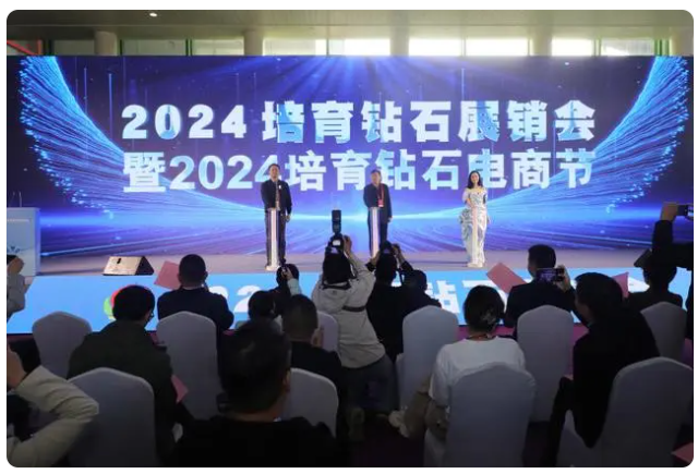 共赴鉆界盛宴！2024培育鉆石展銷會(huì)暨電商節(jié)在鄭州開幕