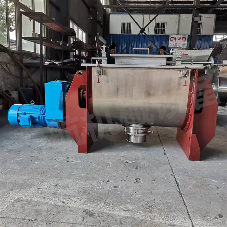 耐磨材料臥式螺帶混合機