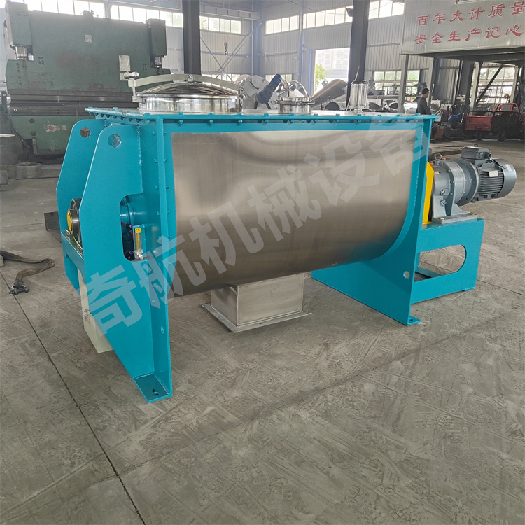 鋰電池正負(fù)極材料臥式螺帶混合機(jī)